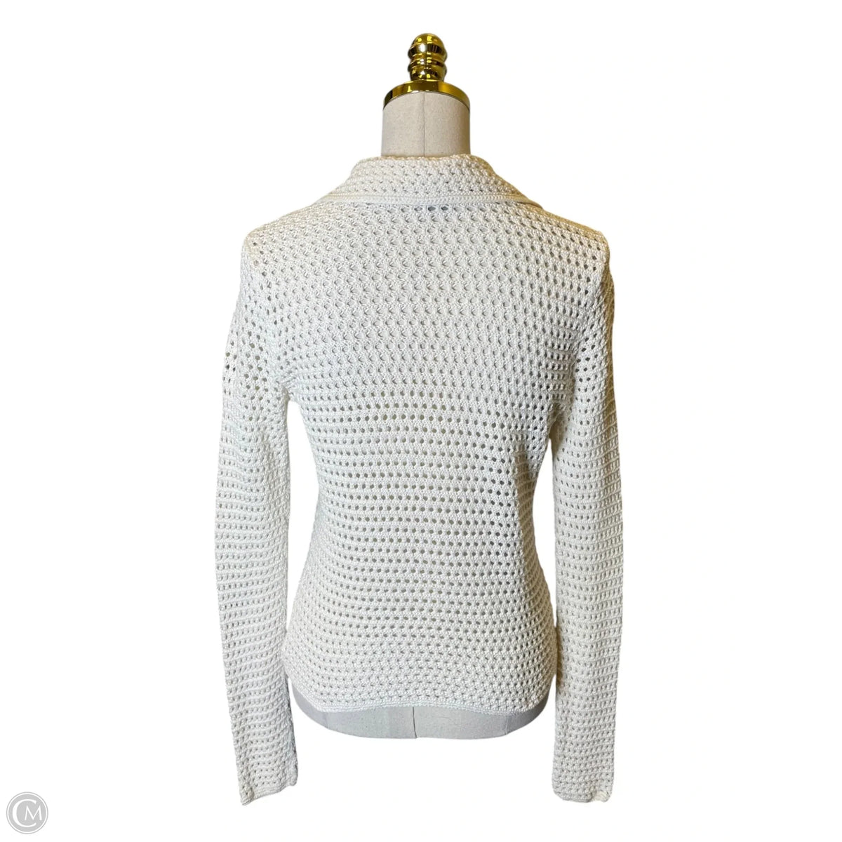 Sweater By Ann Taylor In Cream, Size: S