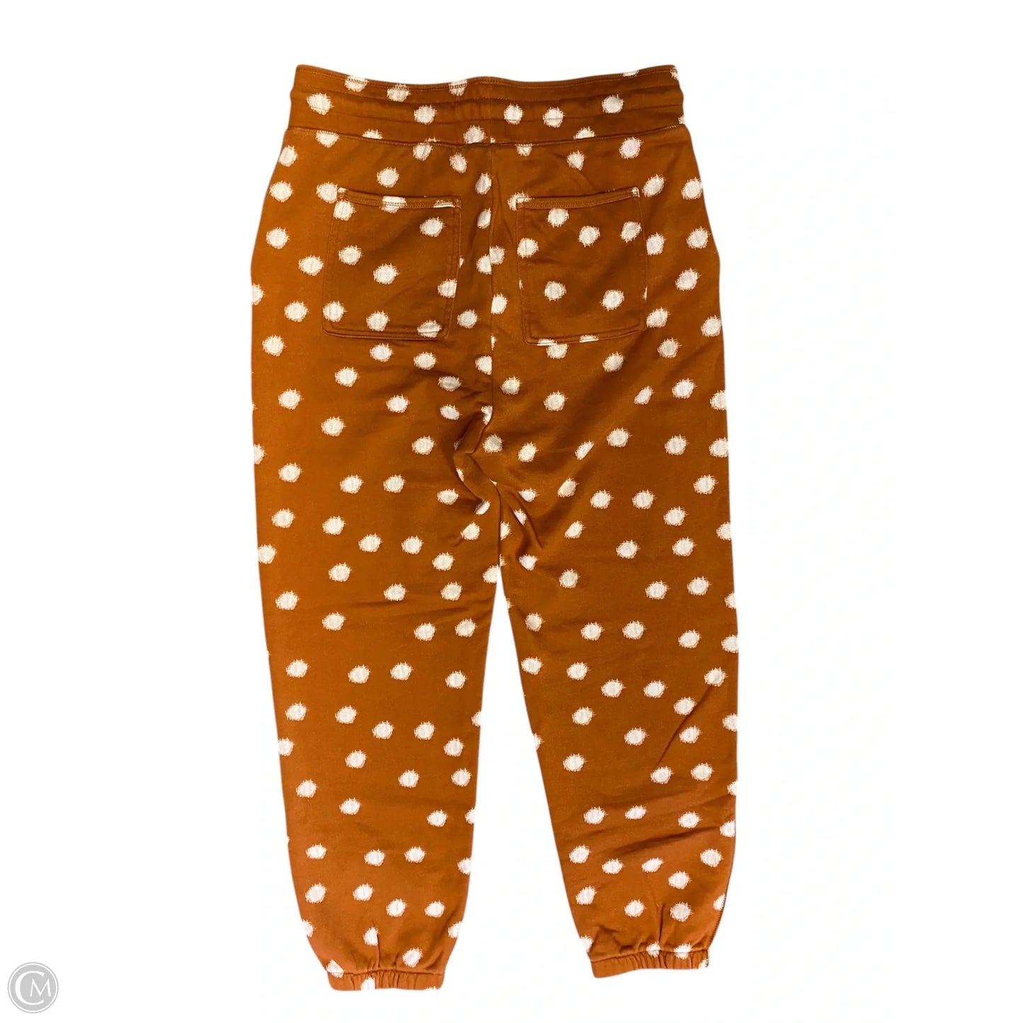 Pants Joggers By Daily Practice By Anthropologie In Orange & White, Size: S