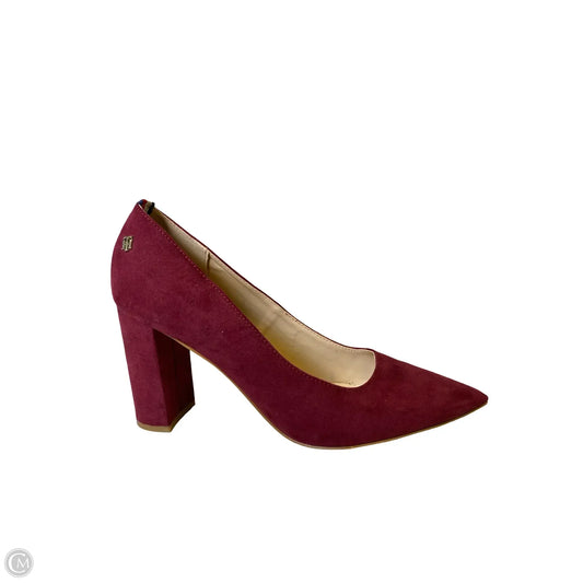 Shoes Heels Block By Tommy Hilfiger In Red, Size: 9