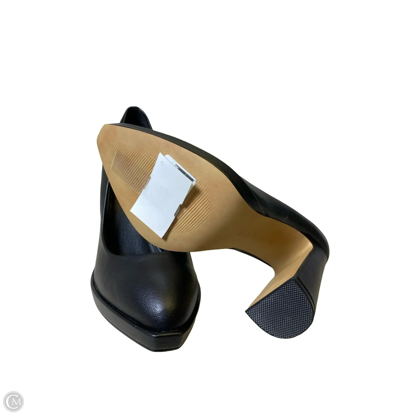 Shoes Heels Block By Gabrielle In Black, Size: 8