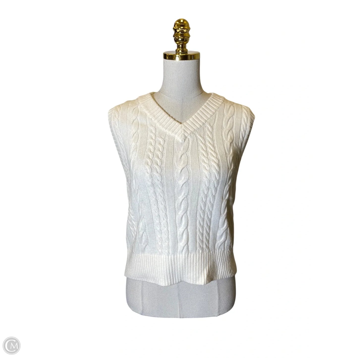 Vest Other By Old Navy In Cream, Size: Xs