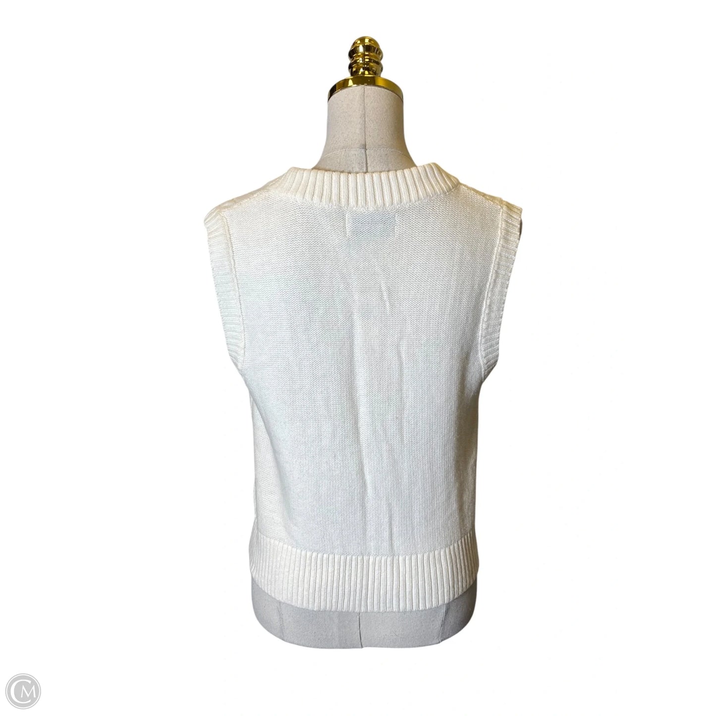 Vest Other By Old Navy In Cream, Size: Xs