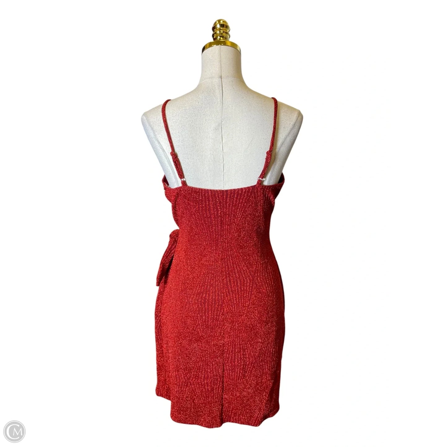 Dress Party Short By Lily Rose In Red, Size: L