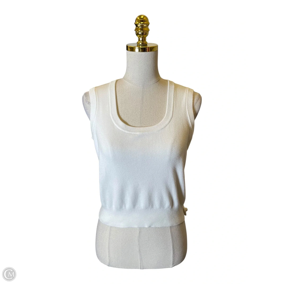 Sweater By Clothes Mentor In White, Size: S