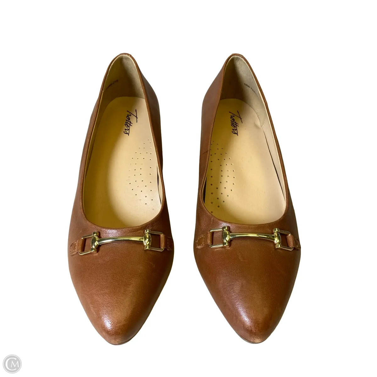 Shoes Heels Block By Trotters In Brown, Size: 10W