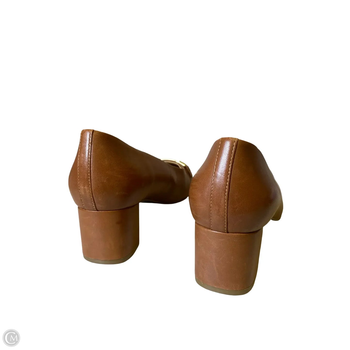 Shoes Heels Block By Trotters In Brown, Size: 10W
