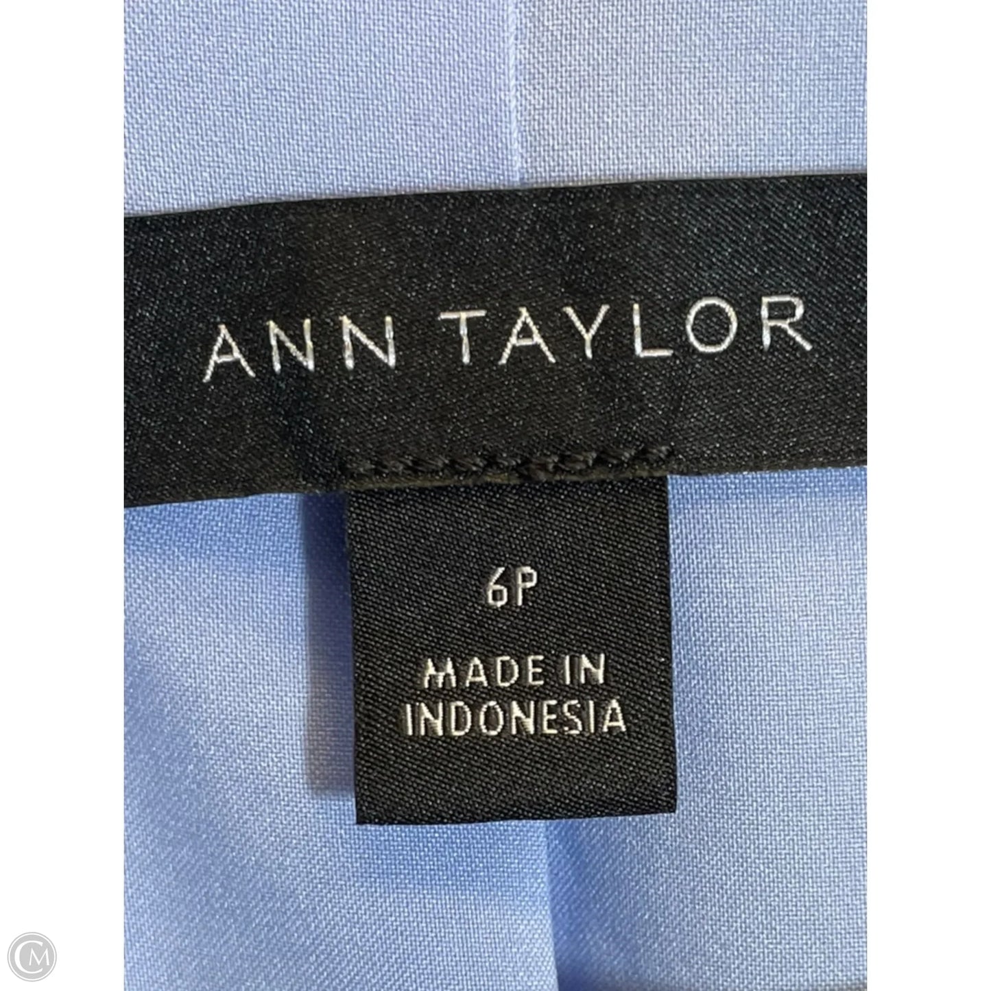Skirt Suit 2pc By Ann Taylor In Blue, Size: 6p