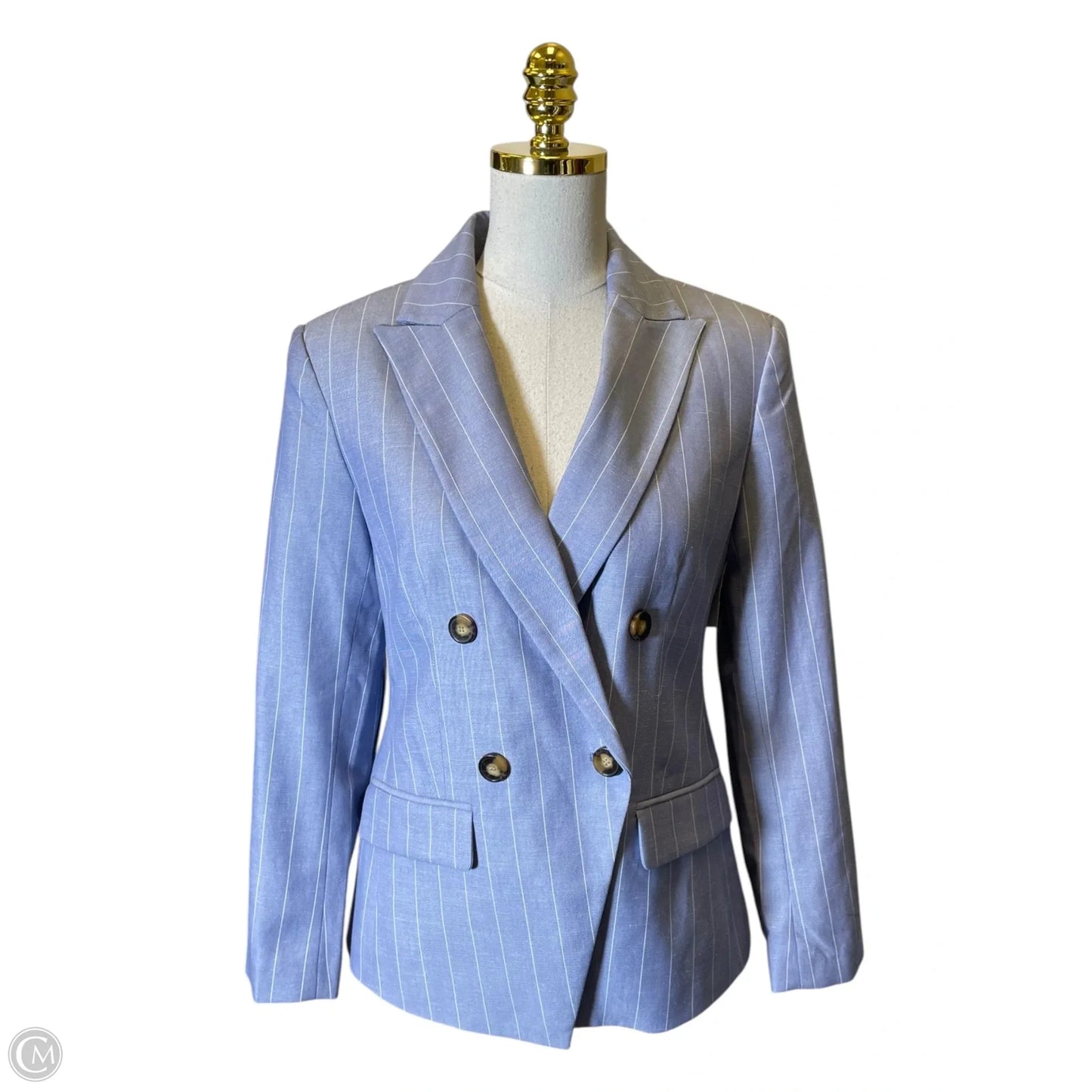 Pants Suit 2pc By Ann Taylor In Blue, Size: 6