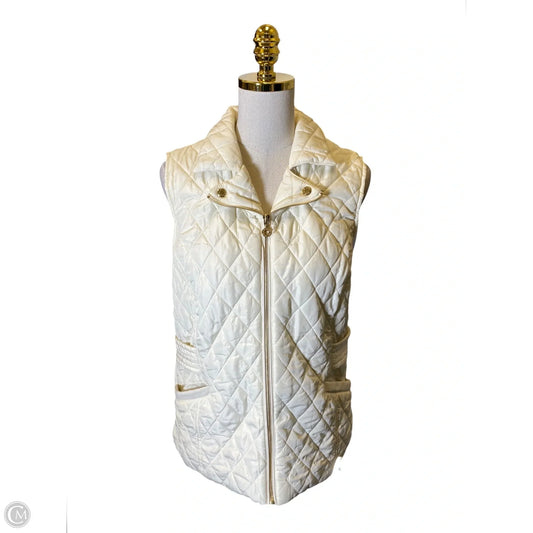 Vest Puffer & Quilted By Marc New York In Cream, Size: L