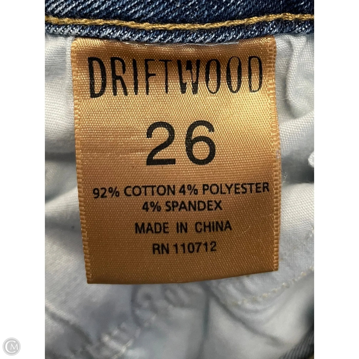 Jeans Straight By Driftwood In Blue Denim, Size: 2