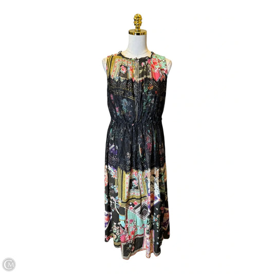 Dress Designer By Johnny Was In Multi-colored, Size: M
