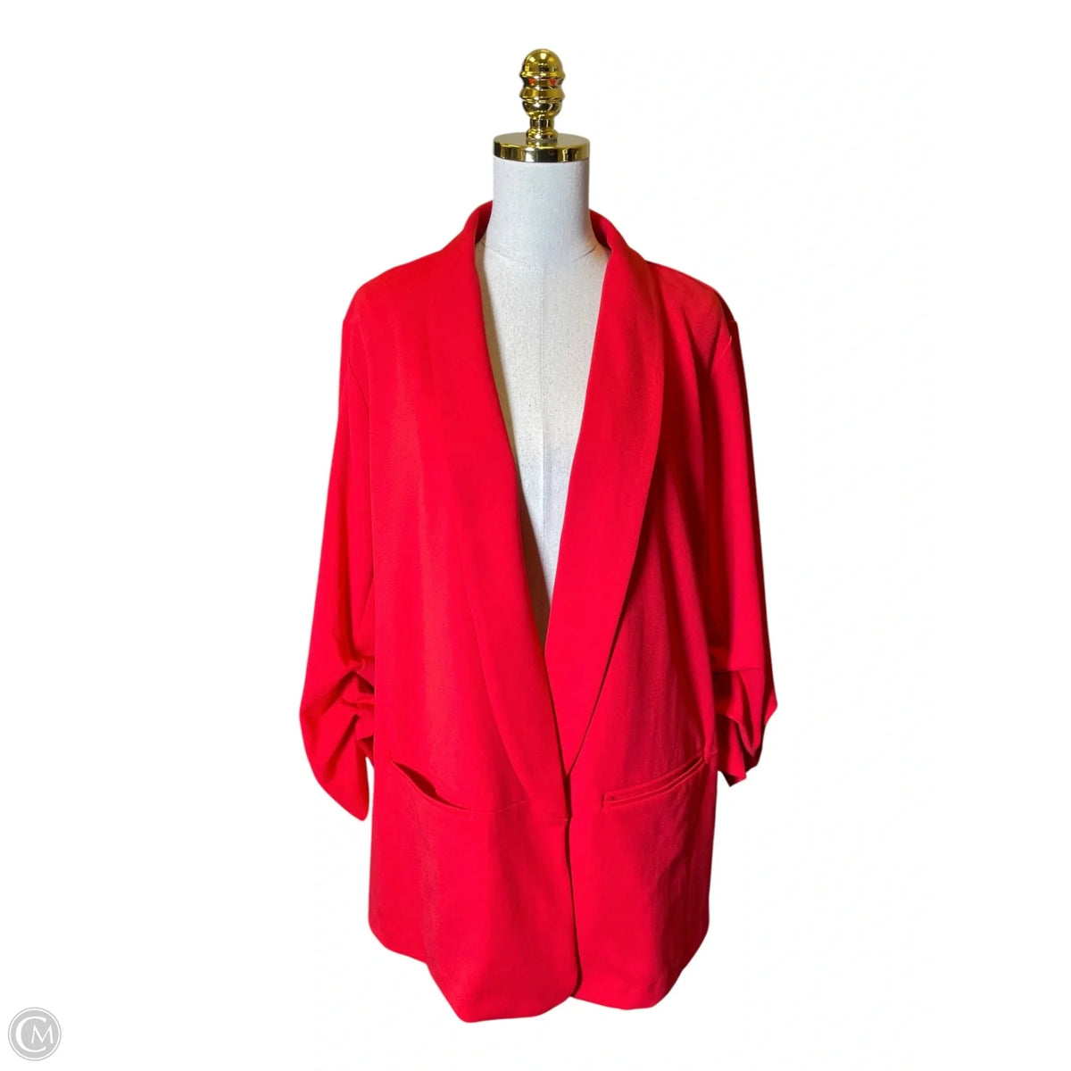 Blazer By Cato In Red, Size: 2x