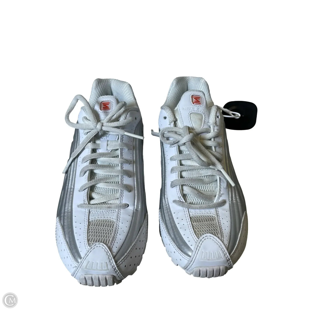 Shoes Athletic By Nike In Grey & White, Size: 7