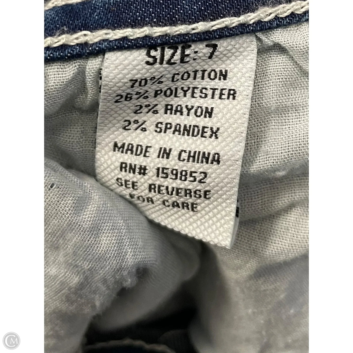 Jeans Flared By Clothes Mentor In Blue Denim, Size: 8