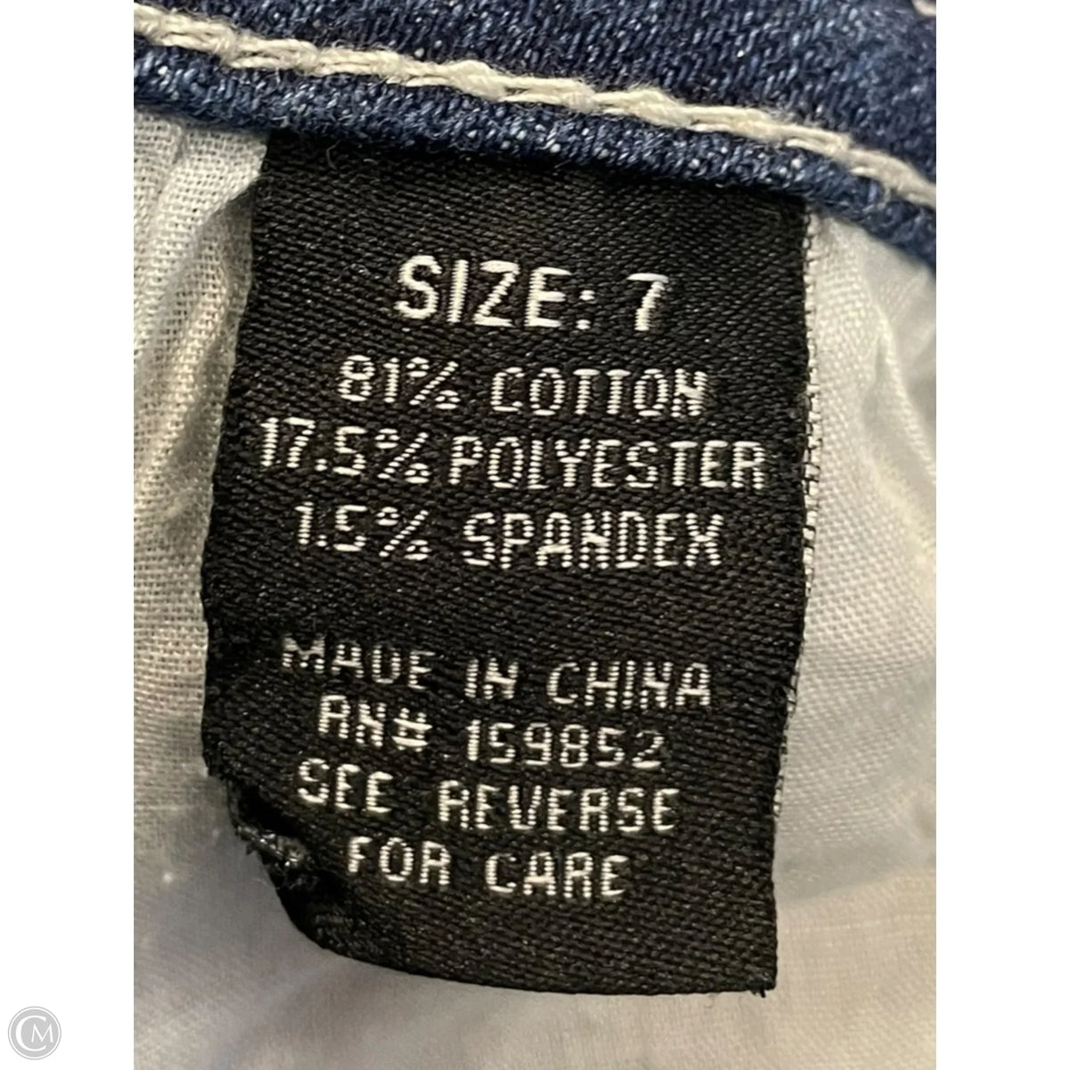 Jeans Flared By Clothes Mentor In Blue Denim, Size: 8