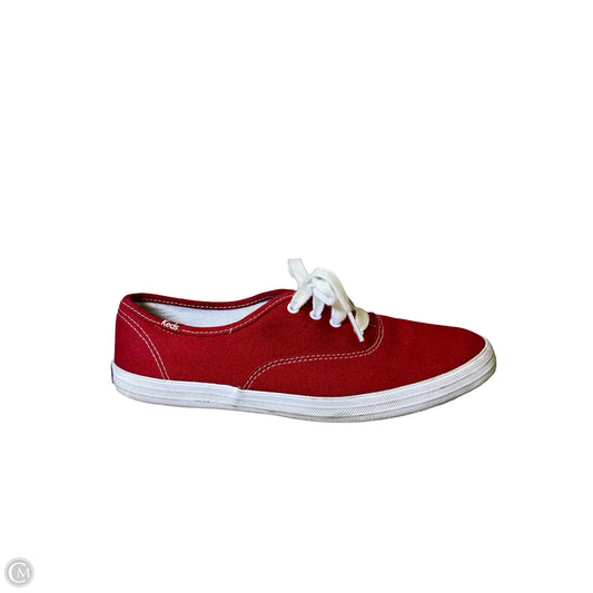 Shoes Flats By Keds In Red, Size: 7.5