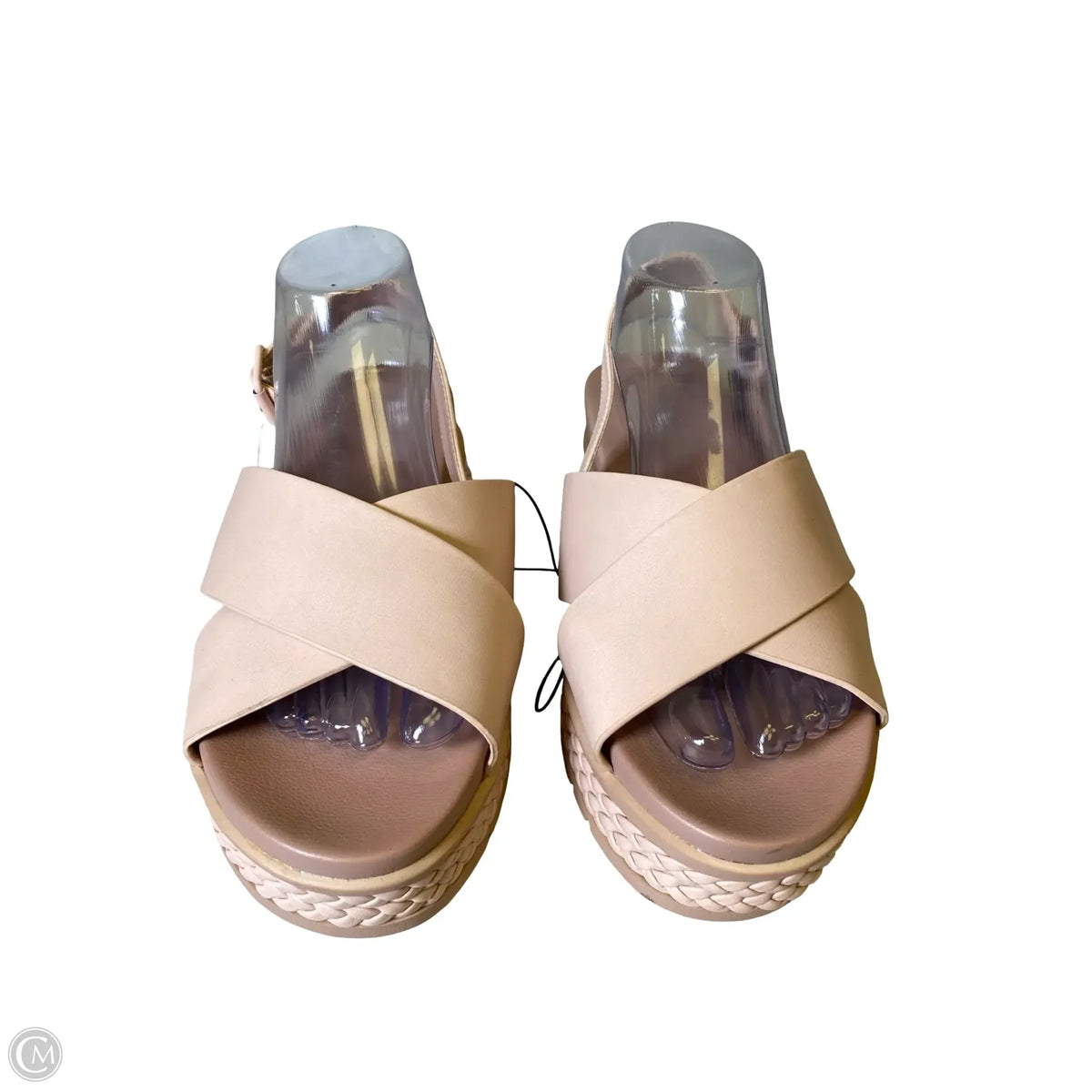 Shoes Heels Platform By Torrid In Pink, Size: 9WW