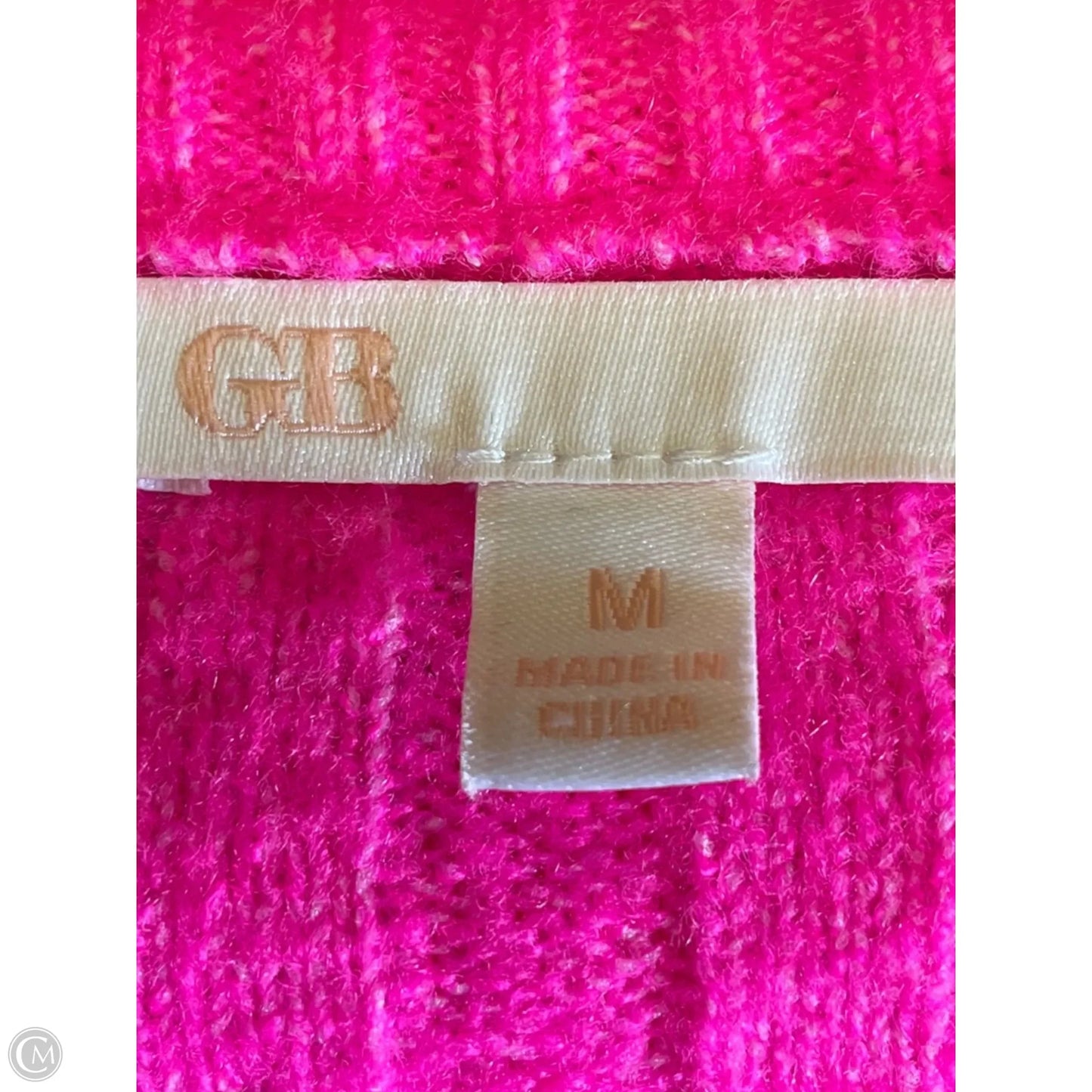 Sweater By Gb In Pink, Size: M
