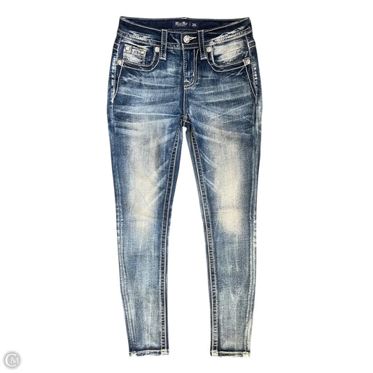 Jeans Skinny By Miss Me In Blue Denim, Size: 2