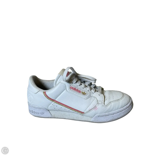 Shoes Athletic By Adidas In White, Size: 9