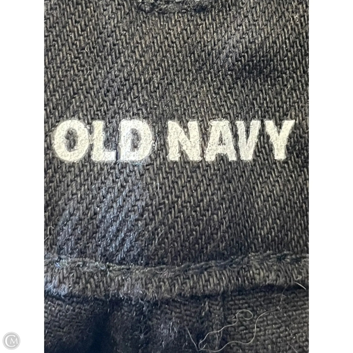 Jeans Straight By Old Navy In Black, Size: 12