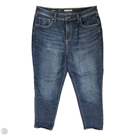Jeans Boyfriend By Sonoma In Blue Denim, Size: 10