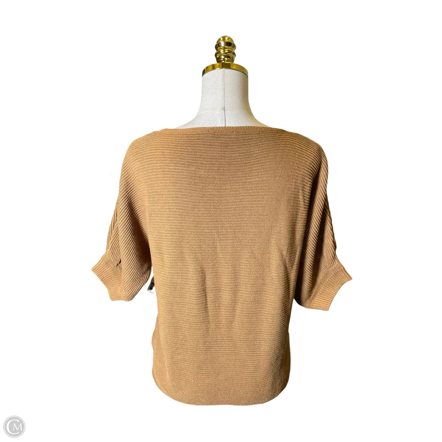 Top Short Sleeve By Chicos In Brown, Size: S