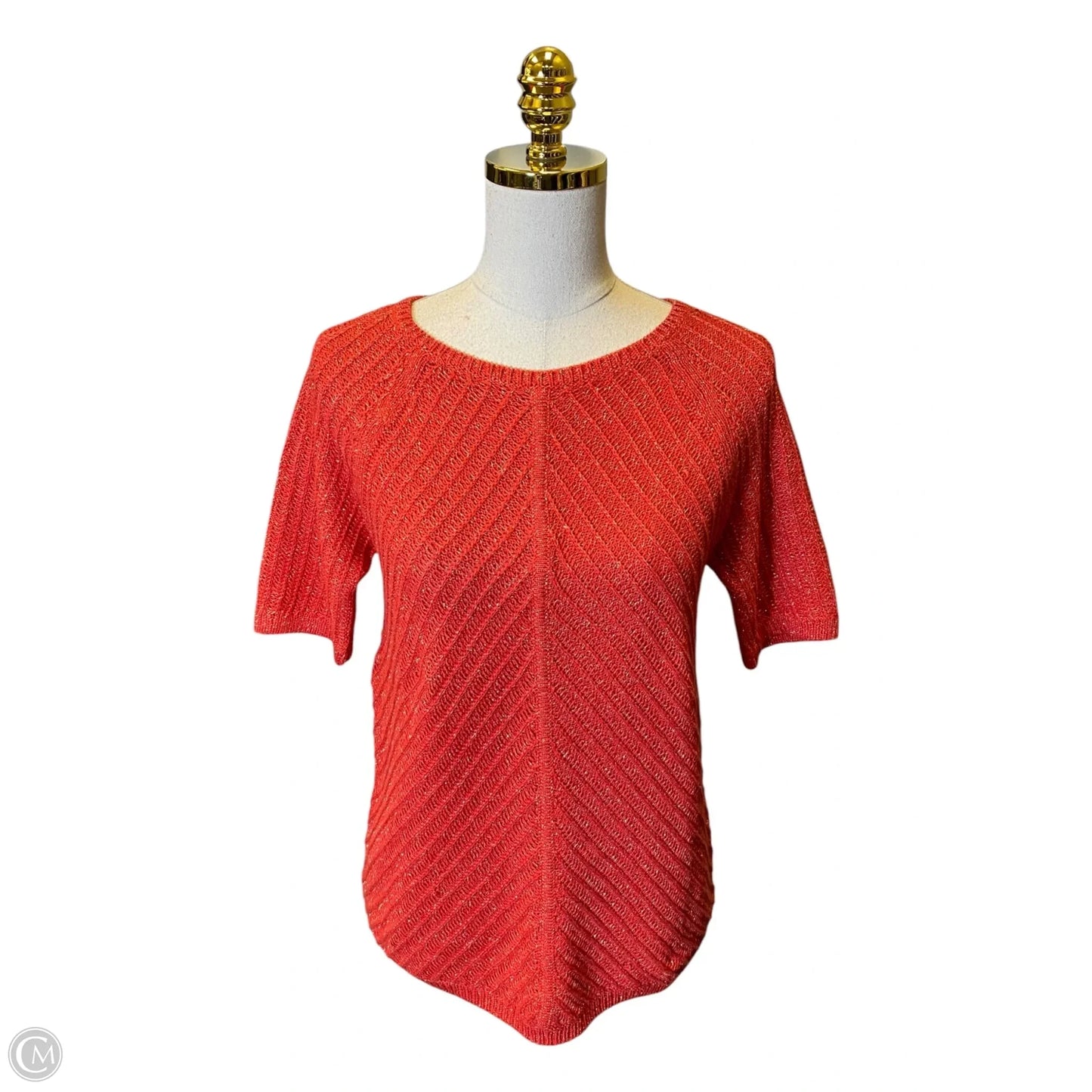 Sweater By Talbots In Red, Size: S
