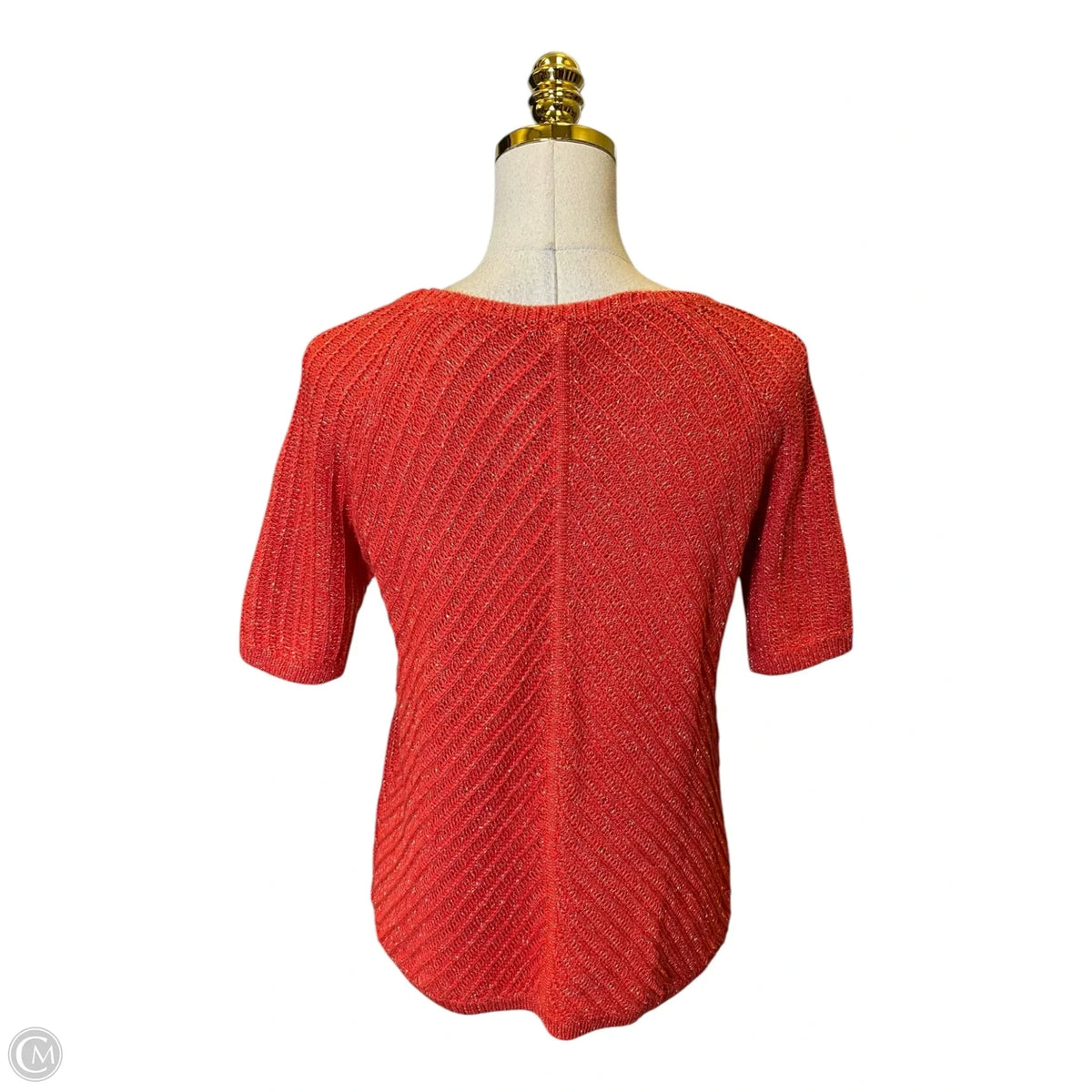 Sweater By Talbots In Red, Size: S