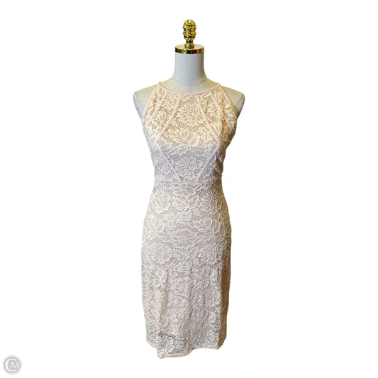 Dress Casual Midi By Clothes Mentor In Pink, Size: Xl