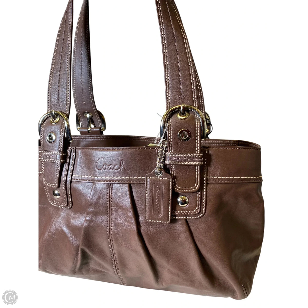 Handbag Designer By Coach, Size: Large