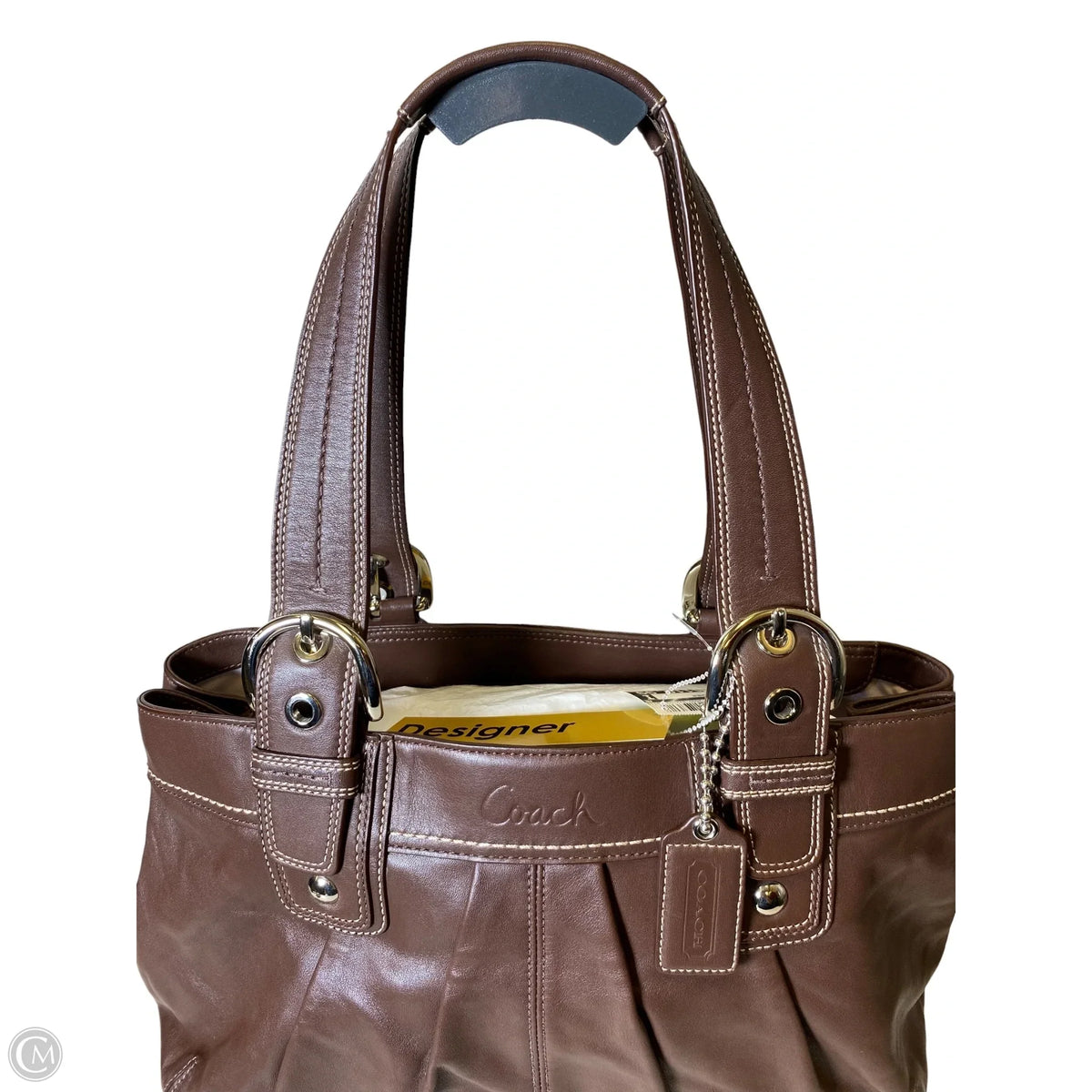 Handbag Designer By Coach, Size: Large
