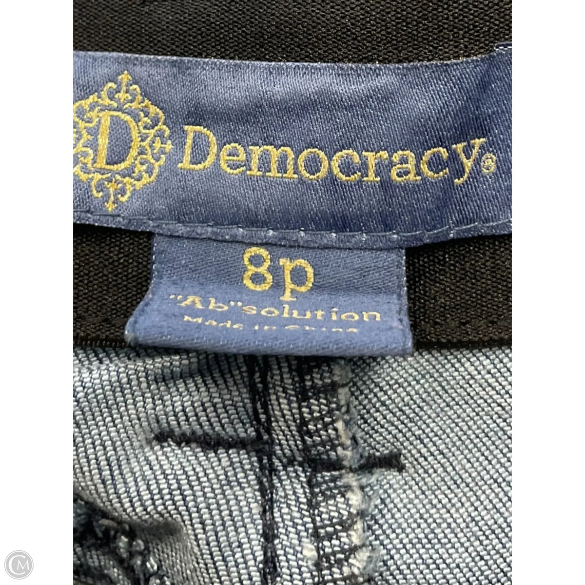 Jeans Flared By Democracy In Blue Denim, Size: 8