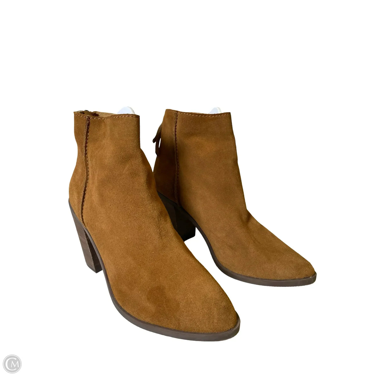 Boots Ankle Heels By Bp In Brown, Size: 10