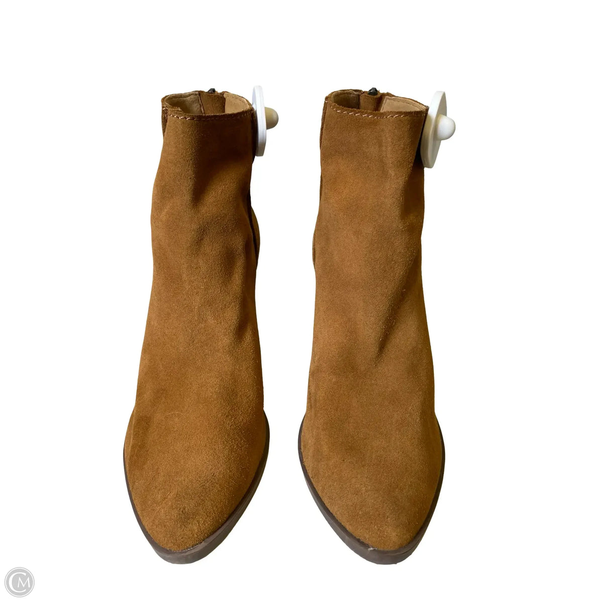 Boots Ankle Heels By Bp In Brown, Size: 10