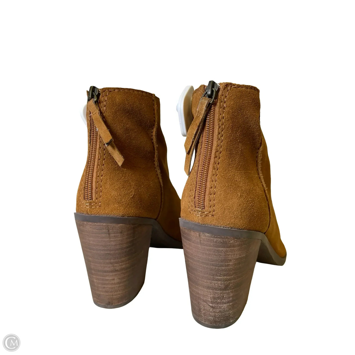 Boots Ankle Heels By Bp In Brown, Size: 10