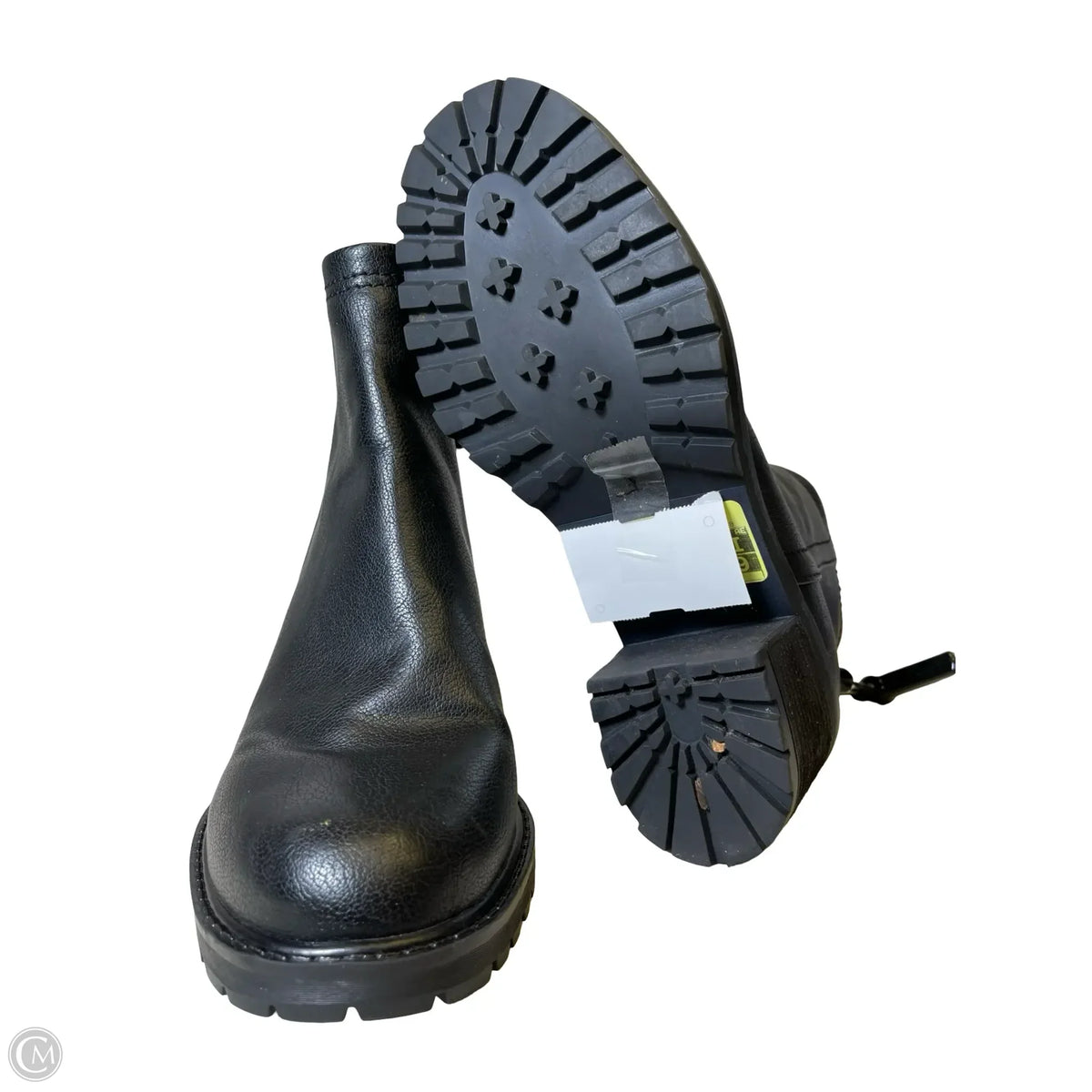 Boots Mid-calf Heels By Zodiac In Black, Size: 7