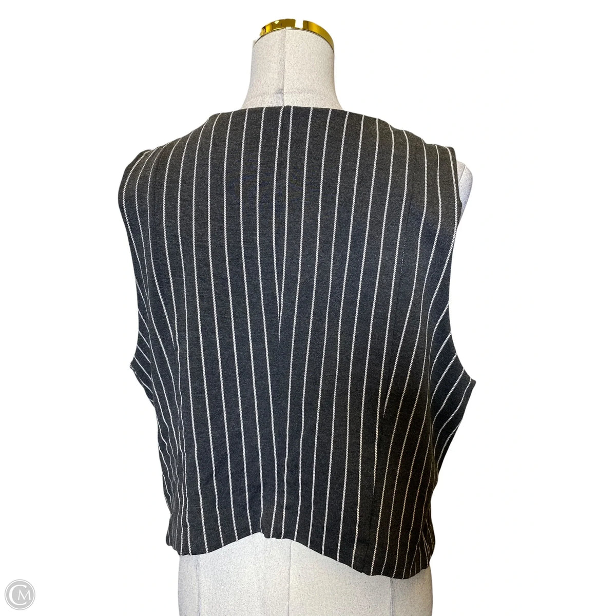 Vest Other By Torrid In Grey & White, Size: 2x