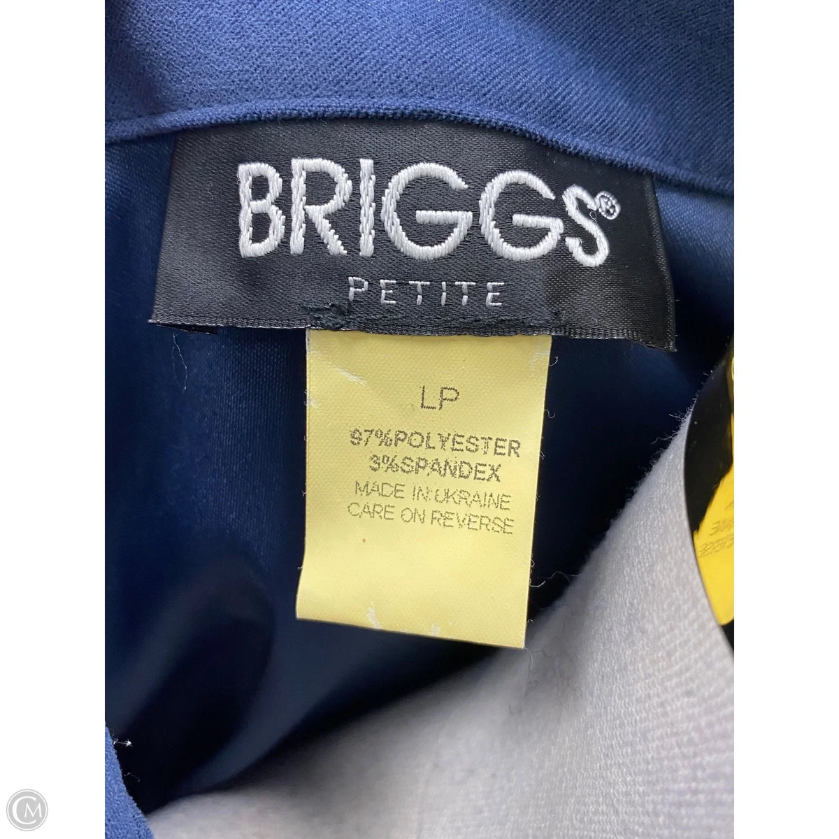 Jacket Shirt By Briggs In Navy, Size: Lp