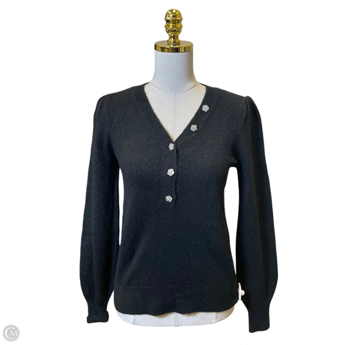 Sweater By Loft In Black, Size: Xs