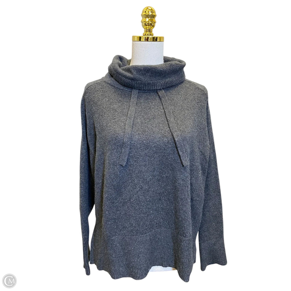 Sweater By Loft In Grey, Size: S