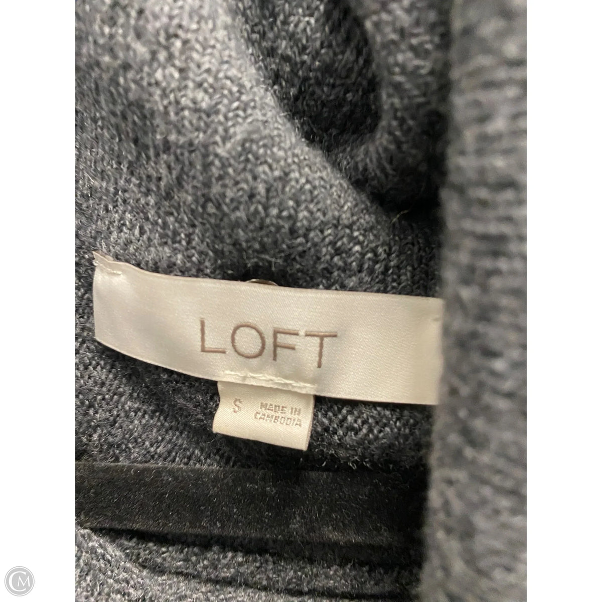 Sweater By Loft In Grey, Size: S