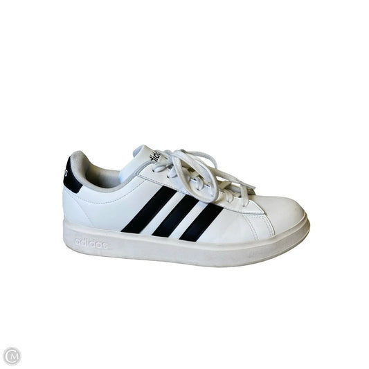 Shoes Athletic By Adidas In Black & White, Size: 9