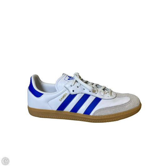 Shoes Athletic By Adidas In Blue & White, Size: 7