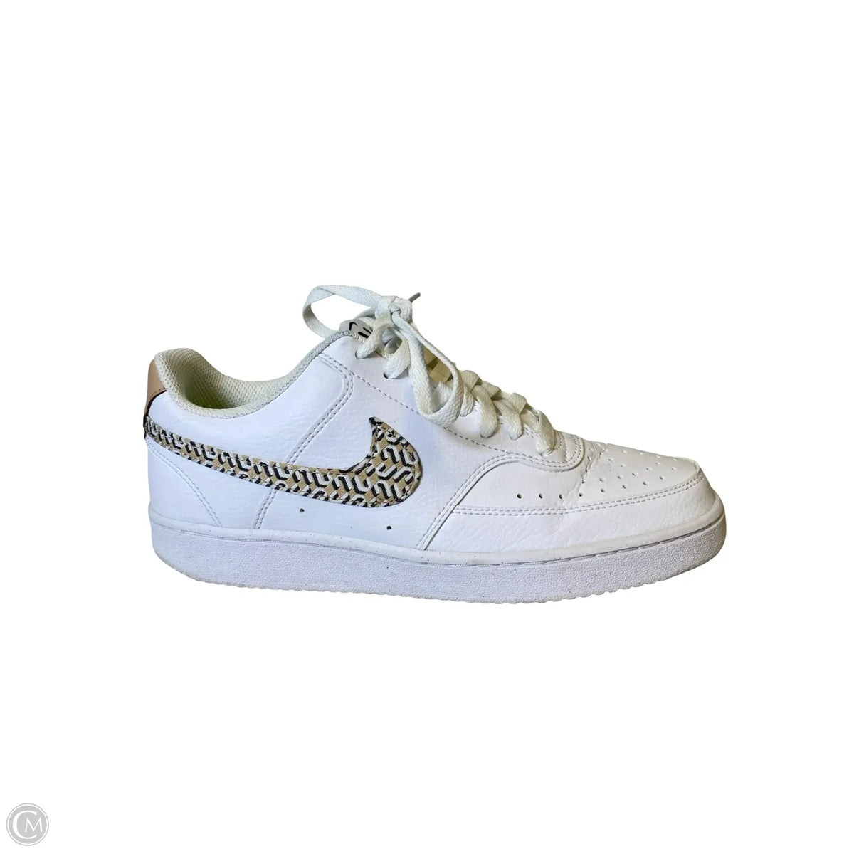 Shoes Athletic By Nike In White, Size: 8.5