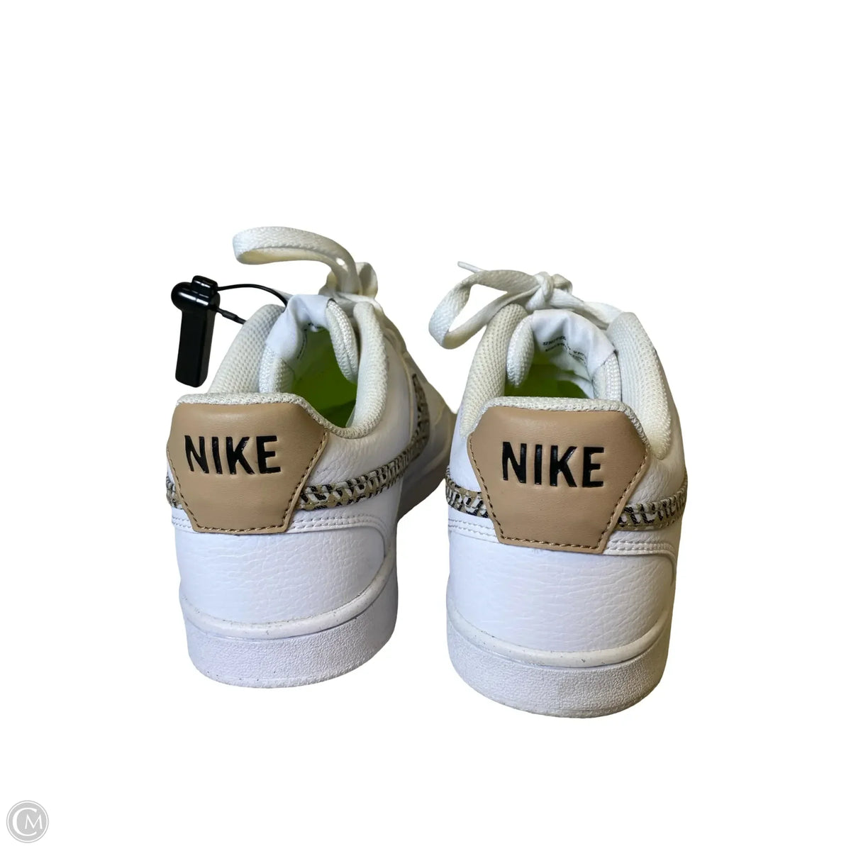 Shoes Athletic By Nike In White, Size: 8.5