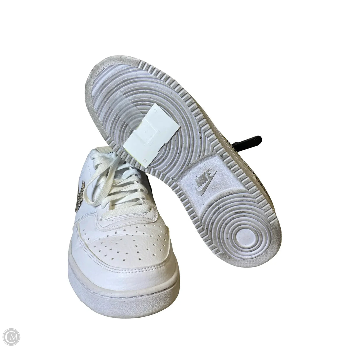 Shoes Athletic By Nike In White, Size: 8.5