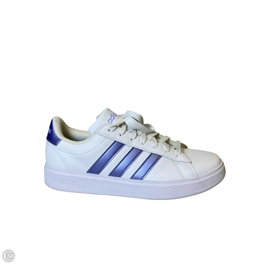 Shoes Athletic By Adidas In Purple & White, Size: 8