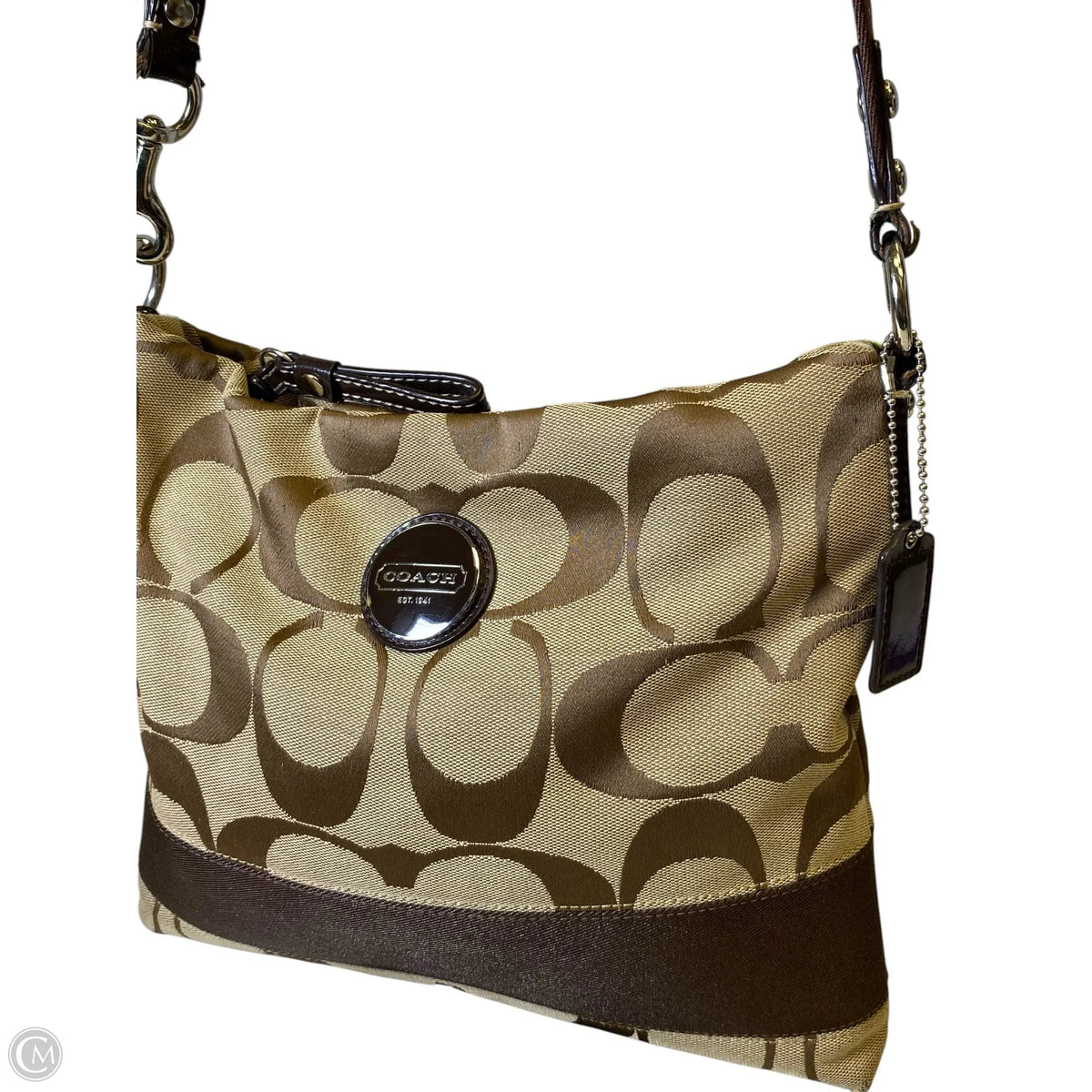 Crossbody Designer By Coach, Size: Medium