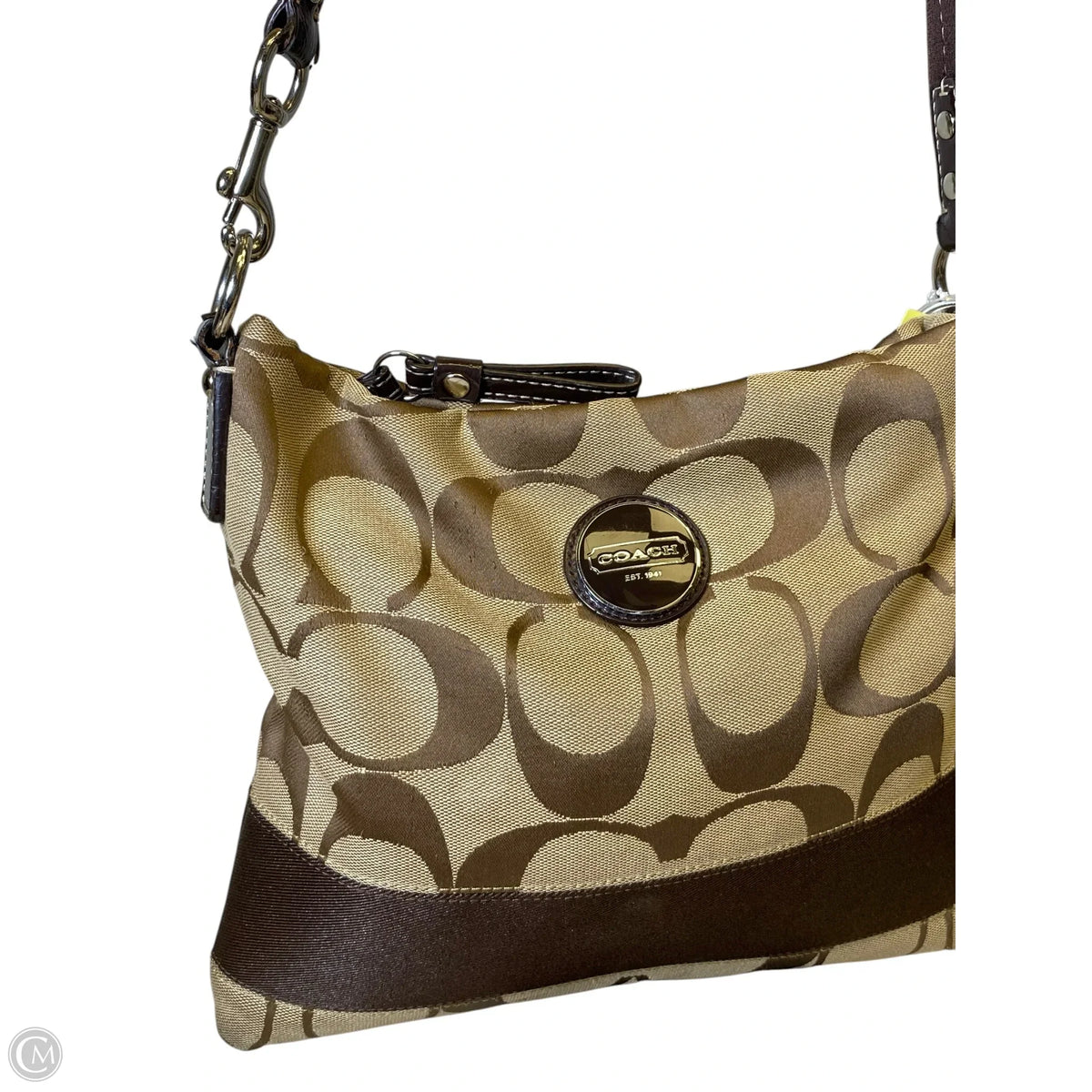 Crossbody Designer By Coach, Size: Medium